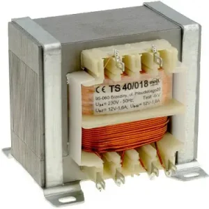 Netztrafo offener Block 230V AC auf 2x 12V AC max 2x 1,6A gesamt 40VA Preis Gesenkt