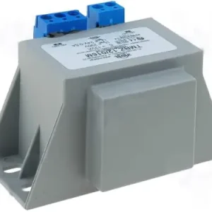 Netztrafo vergossen 24V AC 12VA max 500mA mit Anschlussklemmen und Sicherung Sichere Zahlung