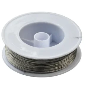 Bestseller (0,23 EUR pro 1m) 100m Rolle Edelstahl Litze Z003 für FG025 Kemo